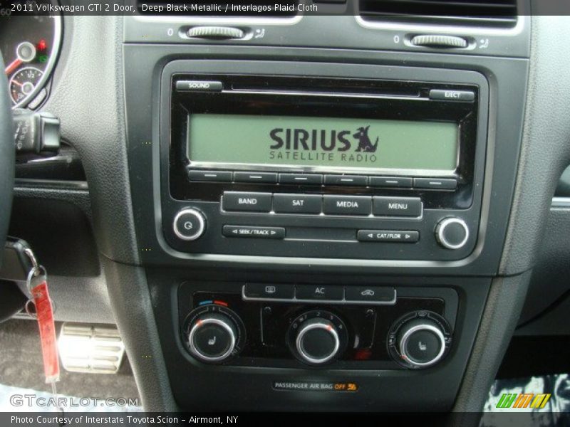 Controls of 2011 GTI 2 Door