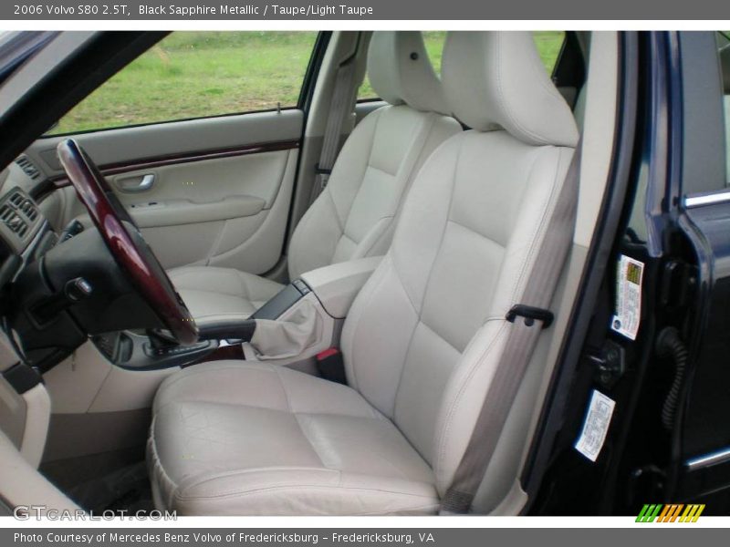 Black Sapphire Metallic / Taupe/Light Taupe 2006 Volvo S80 2.5T