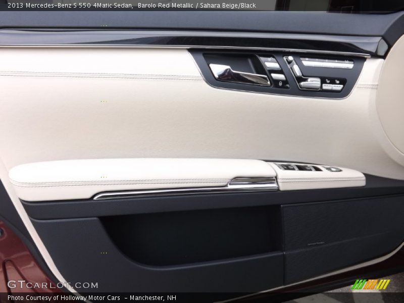 Barolo Red Metallic / Sahara Beige/Black 2013 Mercedes-Benz S 550 4Matic Sedan