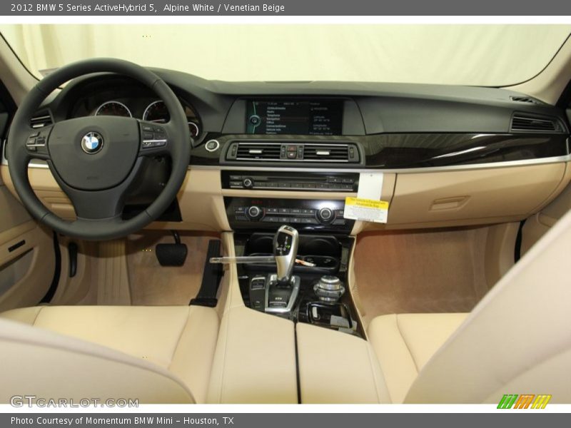 Dashboard of 2012 5 Series ActiveHybrid 5
