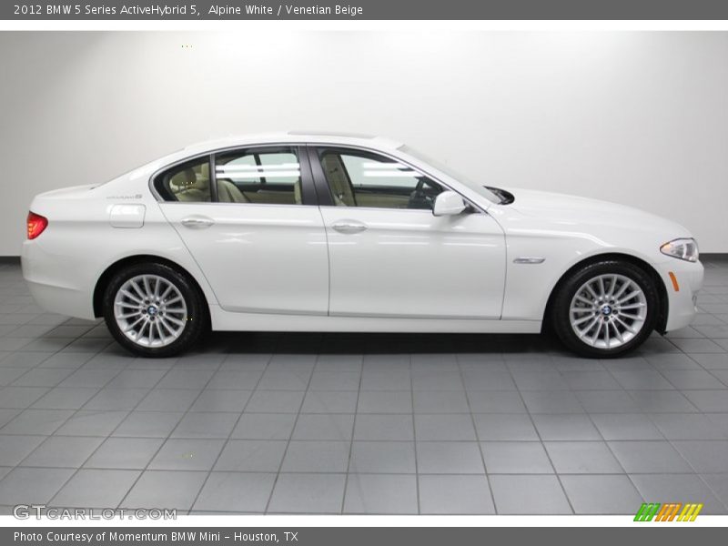  2012 5 Series ActiveHybrid 5 Alpine White