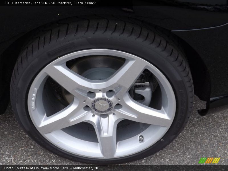 Black / Black 2013 Mercedes-Benz SLK 250 Roadster