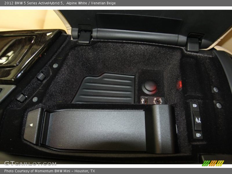 Alpine White / Venetian Beige 2012 BMW 5 Series ActiveHybrid 5