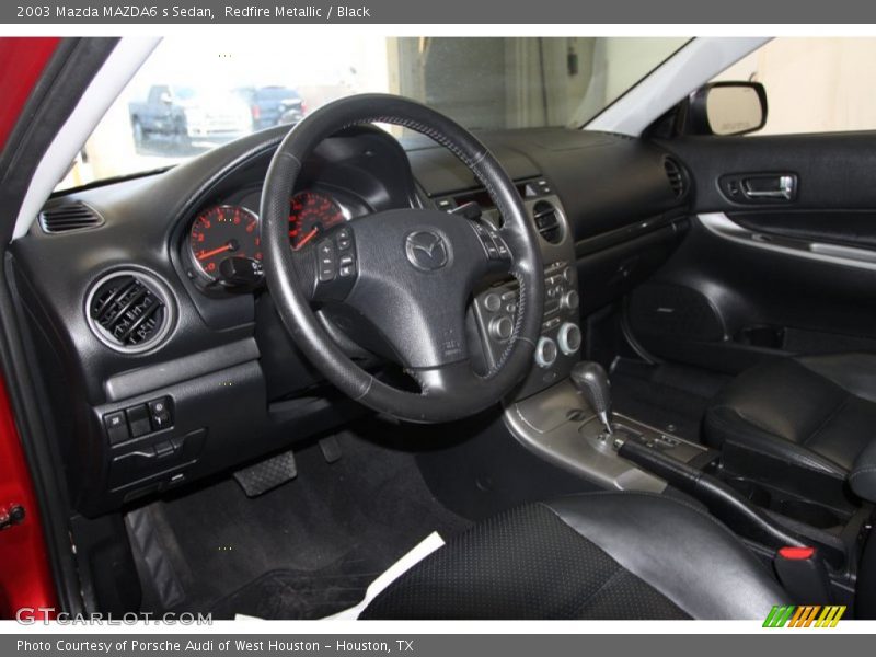 Black Interior - 2003 MAZDA6 s Sedan 