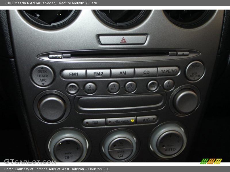 Controls of 2003 MAZDA6 s Sedan