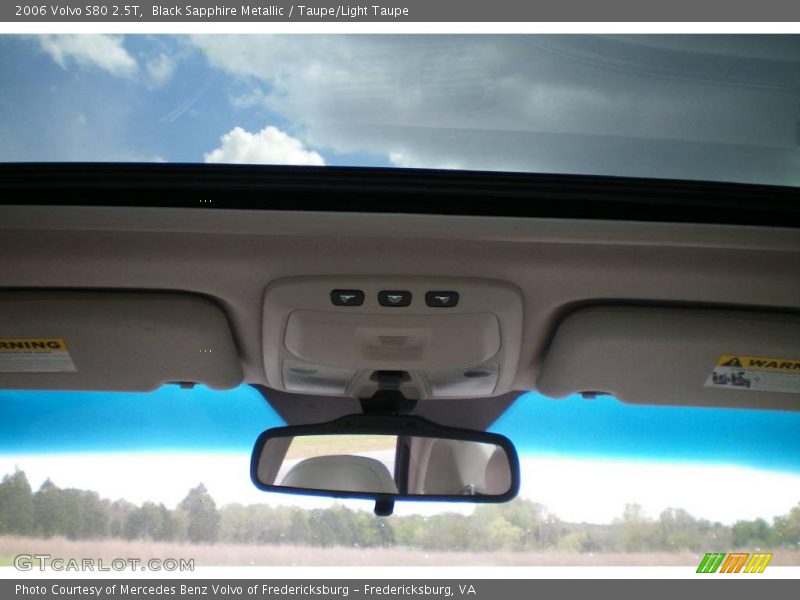 Black Sapphire Metallic / Taupe/Light Taupe 2006 Volvo S80 2.5T