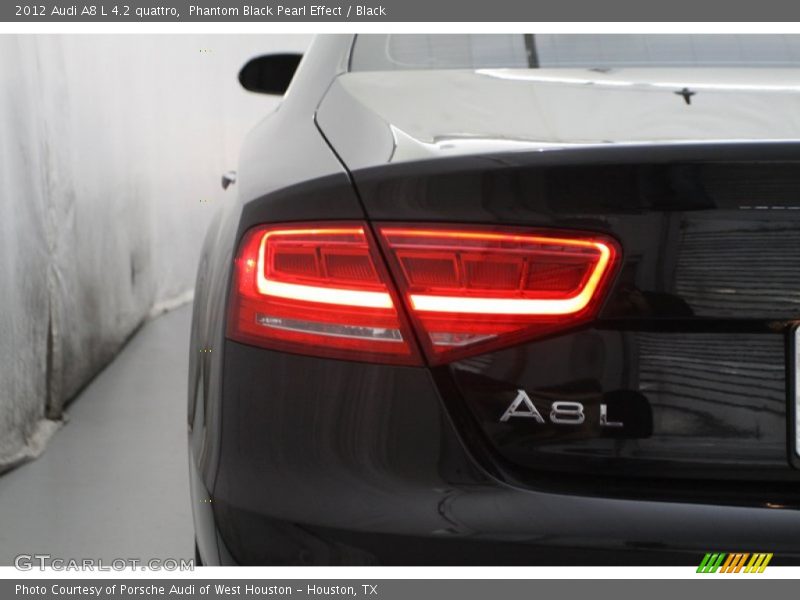 Phantom Black Pearl Effect / Black 2012 Audi A8 L 4.2 quattro