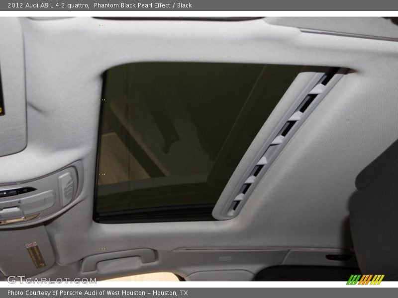 Phantom Black Pearl Effect / Black 2012 Audi A8 L 4.2 quattro