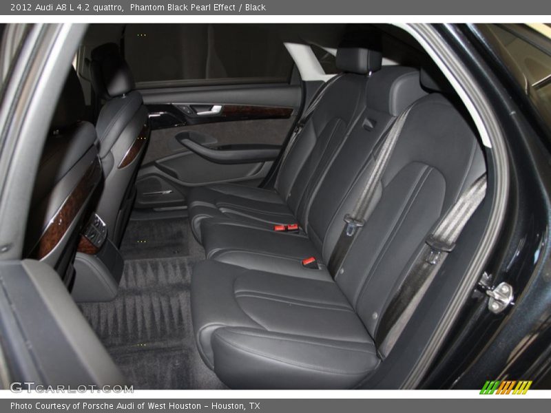 Rear Seat of 2012 A8 L 4.2 quattro