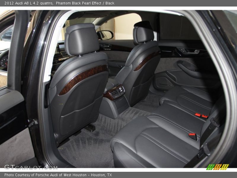 Phantom Black Pearl Effect / Black 2012 Audi A8 L 4.2 quattro