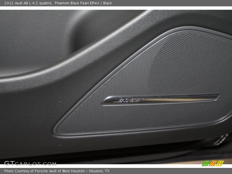 Phantom Black Pearl Effect / Black 2012 Audi A8 L 4.2 quattro