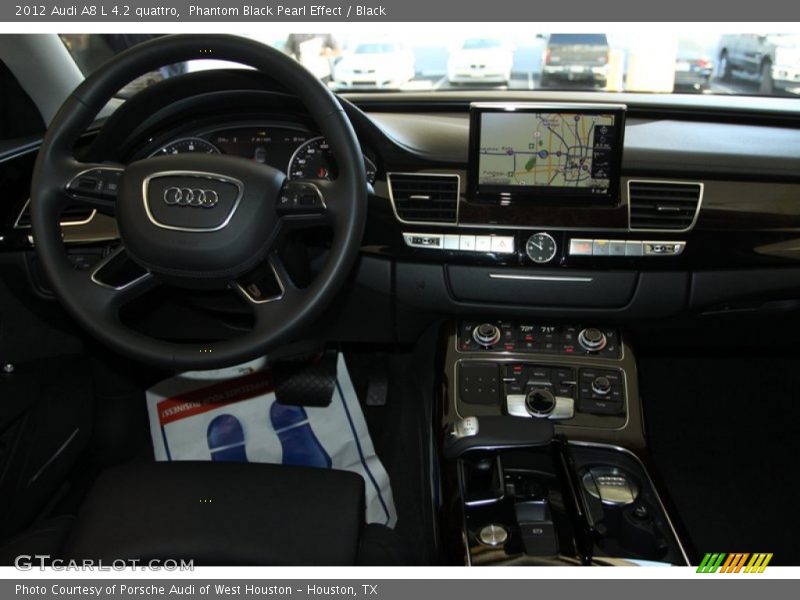 Phantom Black Pearl Effect / Black 2012 Audi A8 L 4.2 quattro
