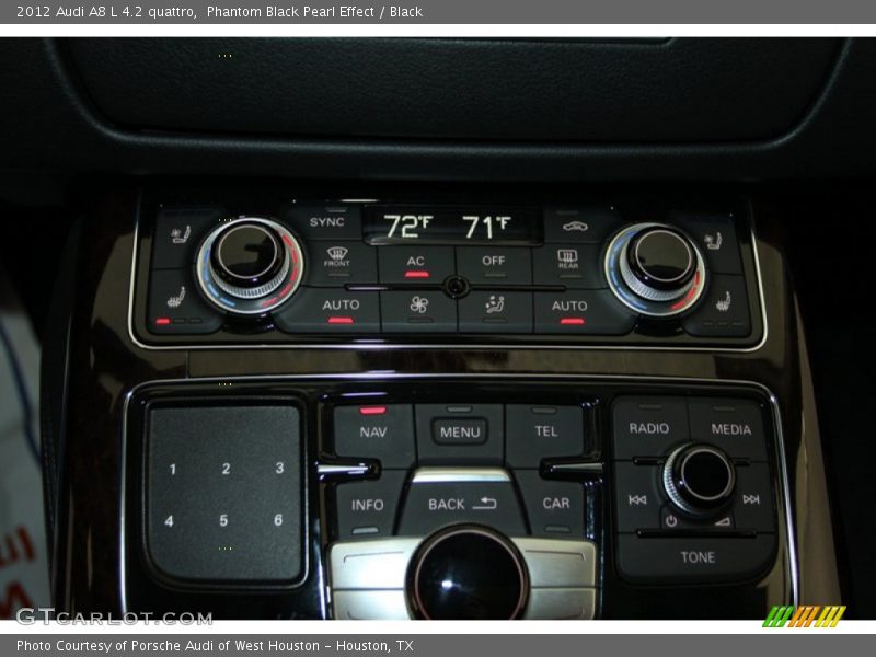 Controls of 2012 A8 L 4.2 quattro