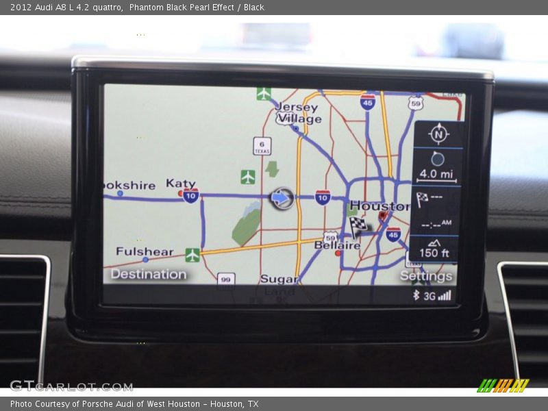Navigation of 2012 A8 L 4.2 quattro