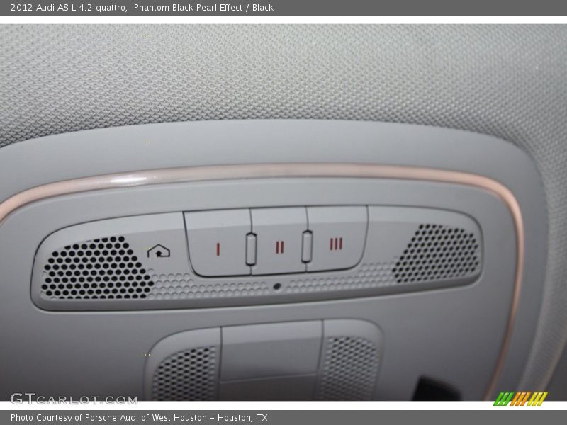 Phantom Black Pearl Effect / Black 2012 Audi A8 L 4.2 quattro