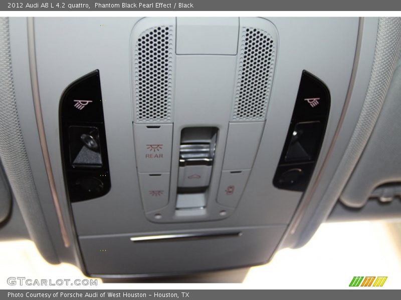 Phantom Black Pearl Effect / Black 2012 Audi A8 L 4.2 quattro