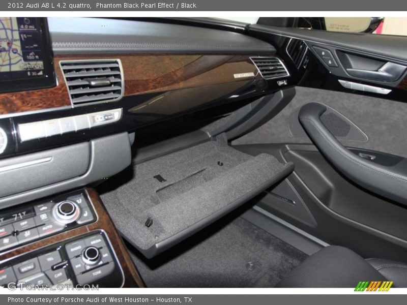 Phantom Black Pearl Effect / Black 2012 Audi A8 L 4.2 quattro
