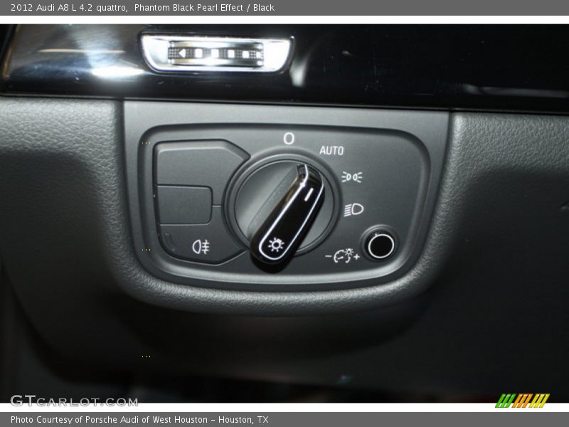 Controls of 2012 A8 L 4.2 quattro