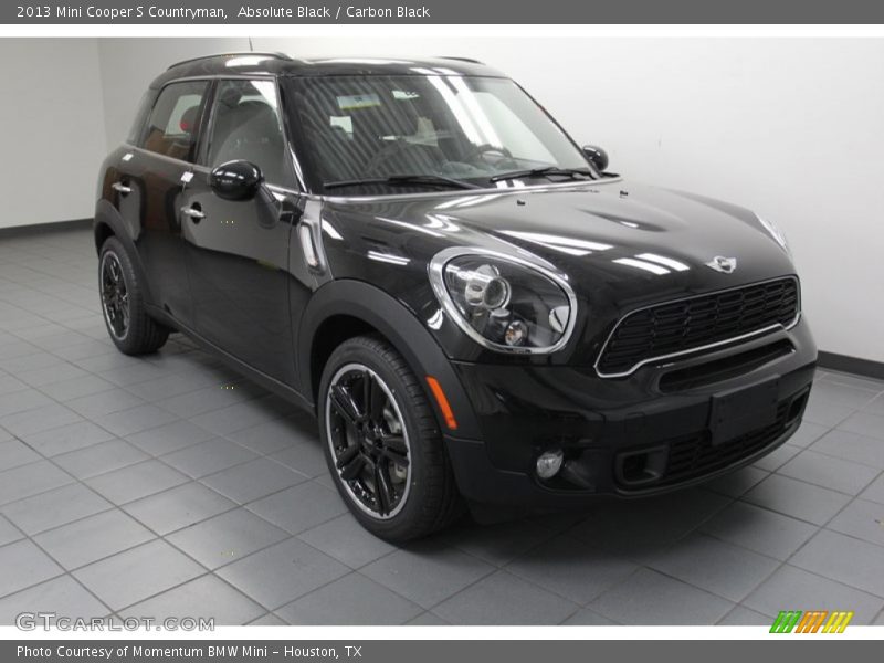 Absolute Black / Carbon Black 2013 Mini Cooper S Countryman