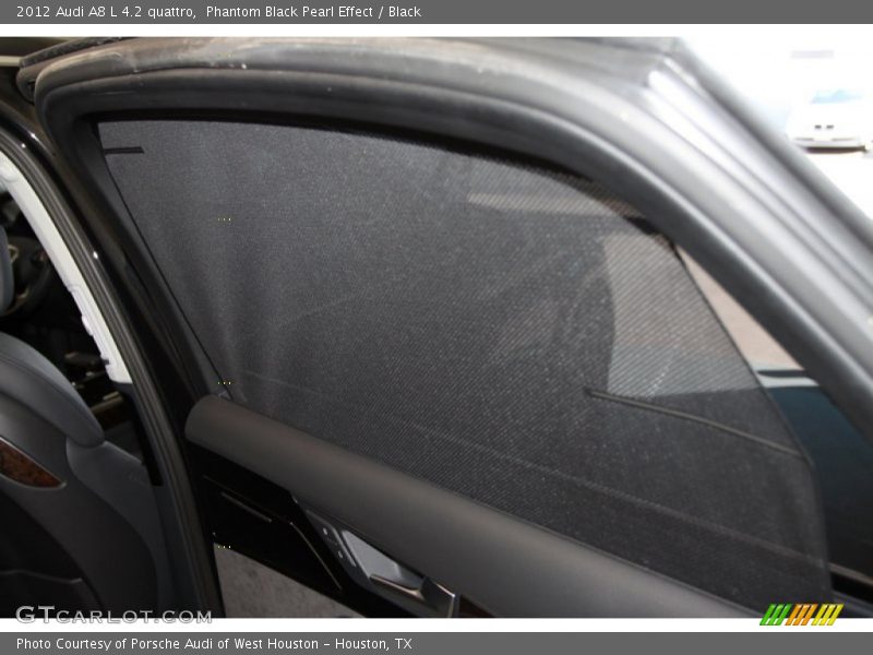 Phantom Black Pearl Effect / Black 2012 Audi A8 L 4.2 quattro