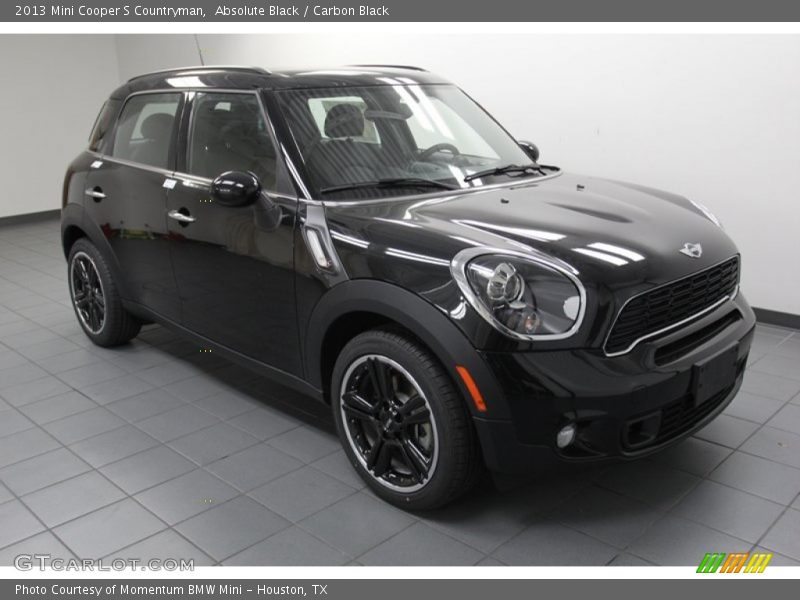 Absolute Black / Carbon Black 2013 Mini Cooper S Countryman