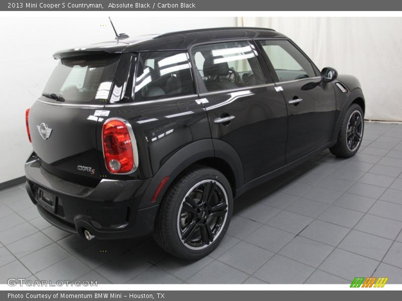 Absolute Black / Carbon Black 2013 Mini Cooper S Countryman