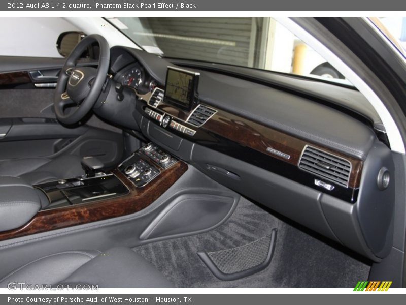 Phantom Black Pearl Effect / Black 2012 Audi A8 L 4.2 quattro