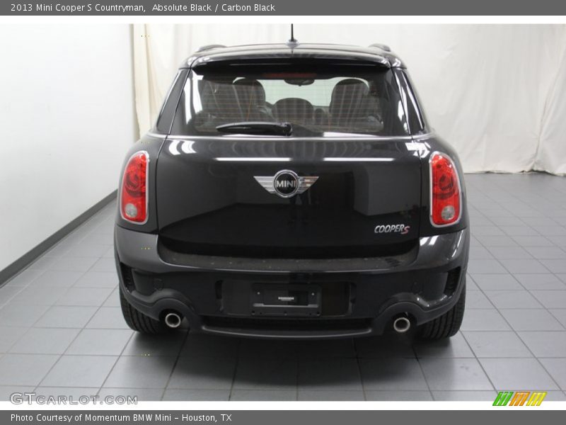 Absolute Black / Carbon Black 2013 Mini Cooper S Countryman