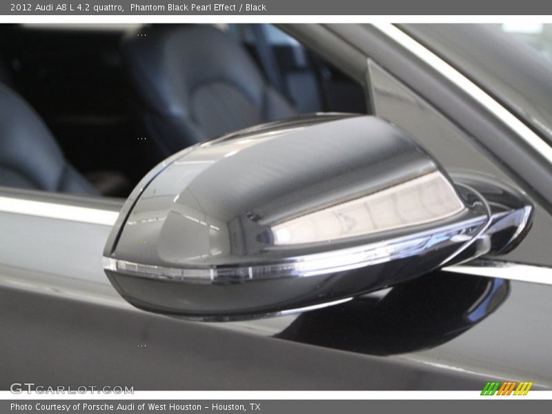 Phantom Black Pearl Effect / Black 2012 Audi A8 L 4.2 quattro