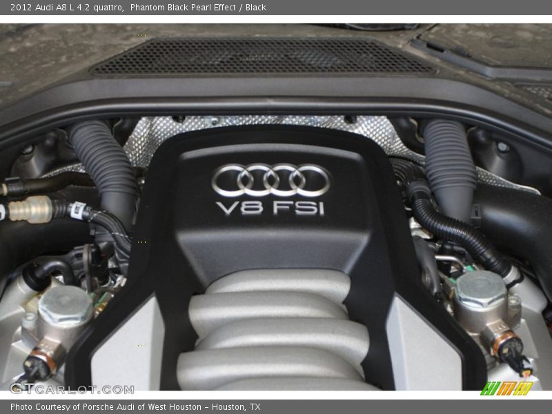  2012 A8 L 4.2 quattro Engine - 4.2 Liter FSI DOHC 32-Valve VVT V8