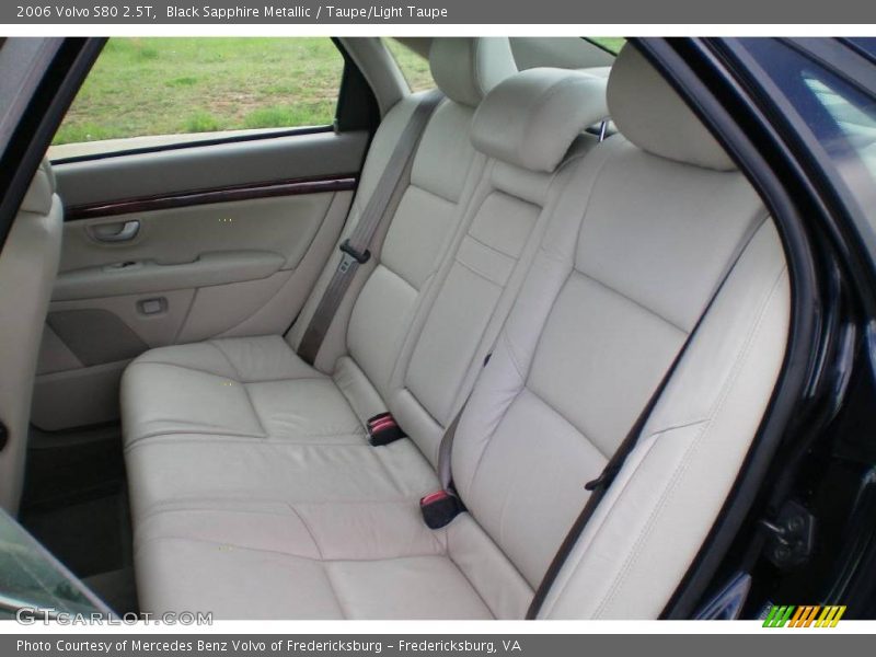 Black Sapphire Metallic / Taupe/Light Taupe 2006 Volvo S80 2.5T