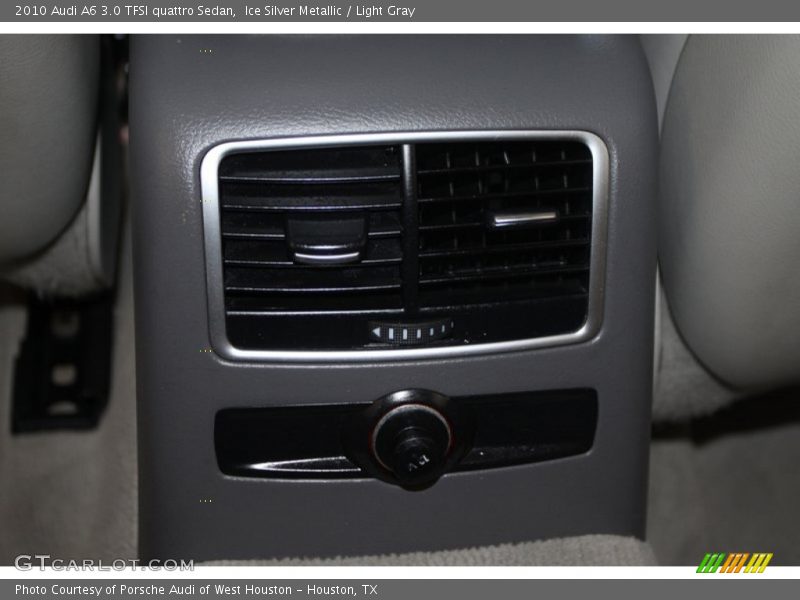 Ice Silver Metallic / Light Gray 2010 Audi A6 3.0 TFSI quattro Sedan