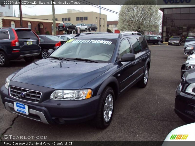 Barents Blue Metallic / Taupe 2006 Volvo XC70 AWD