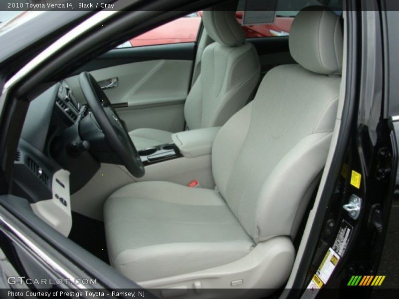 Front Seat of 2010 Venza I4