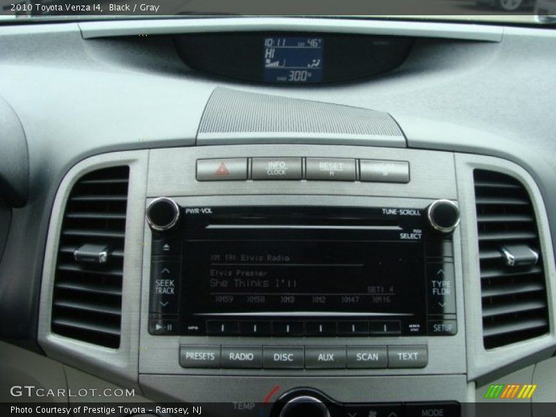Black / Gray 2010 Toyota Venza I4