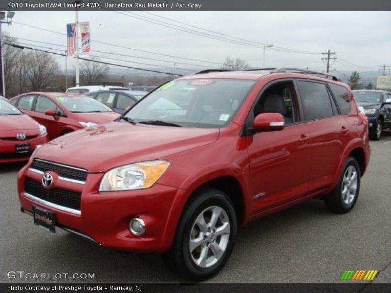 Front 3/4 View of 2010 RAV4 Limited 4WD
