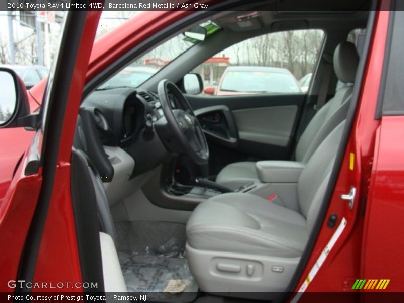 Barcelona Red Metallic / Ash Gray 2010 Toyota RAV4 Limited 4WD
