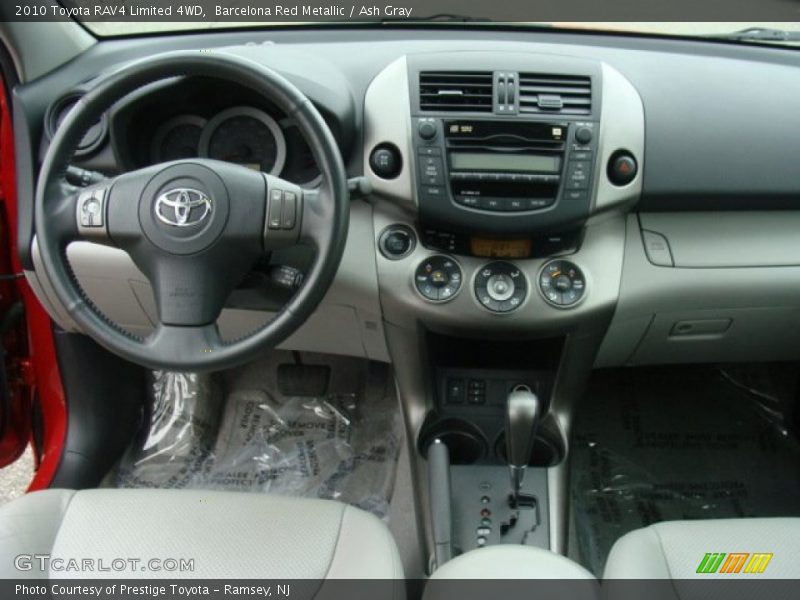 Barcelona Red Metallic / Ash Gray 2010 Toyota RAV4 Limited 4WD