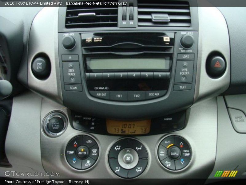 Barcelona Red Metallic / Ash Gray 2010 Toyota RAV4 Limited 4WD