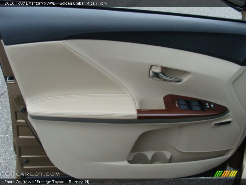 Golden Umber Mica / Ivory 2010 Toyota Venza V6 AWD