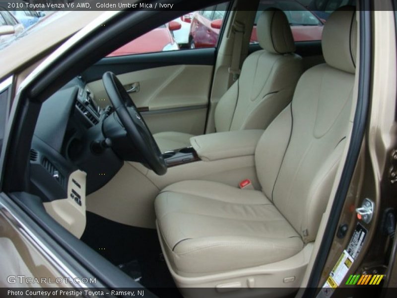 Golden Umber Mica / Ivory 2010 Toyota Venza V6 AWD