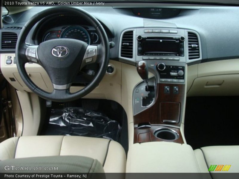 Golden Umber Mica / Ivory 2010 Toyota Venza V6 AWD