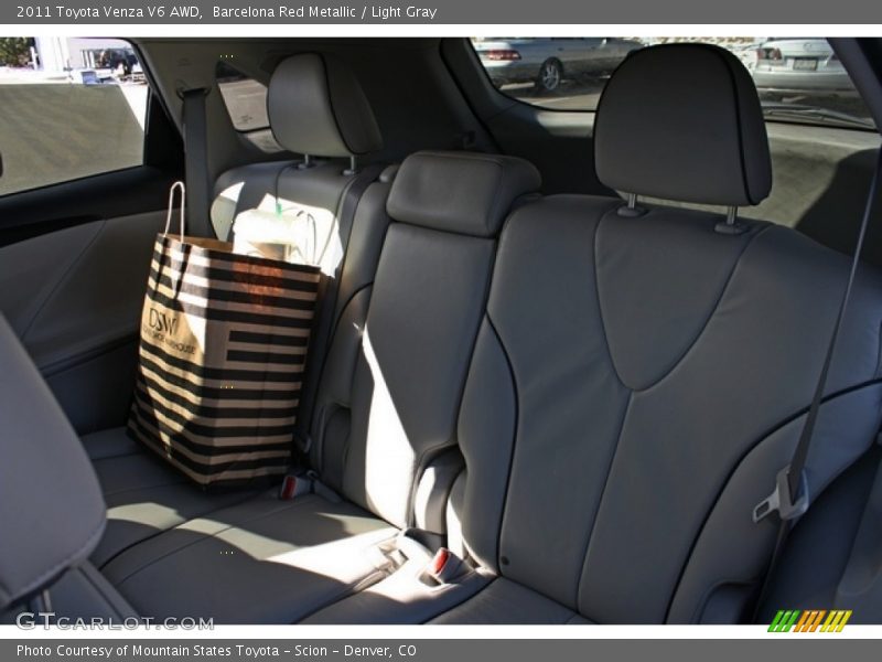 Barcelona Red Metallic / Light Gray 2011 Toyota Venza V6 AWD