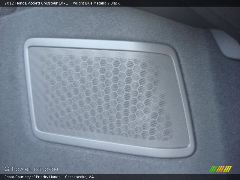 Twilight Blue Metallic / Black 2012 Honda Accord Crosstour EX-L