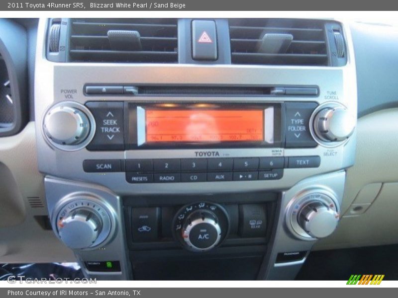 Blizzard White Pearl / Sand Beige 2011 Toyota 4Runner SR5
