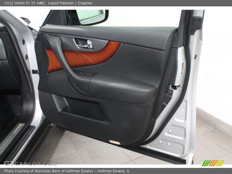 Door Panel of 2012 FX 35 AWD