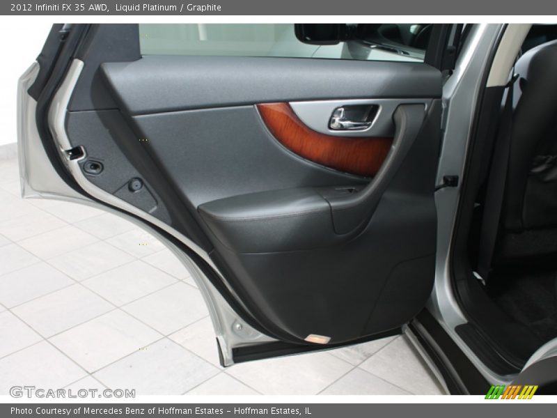 Door Panel of 2012 FX 35 AWD