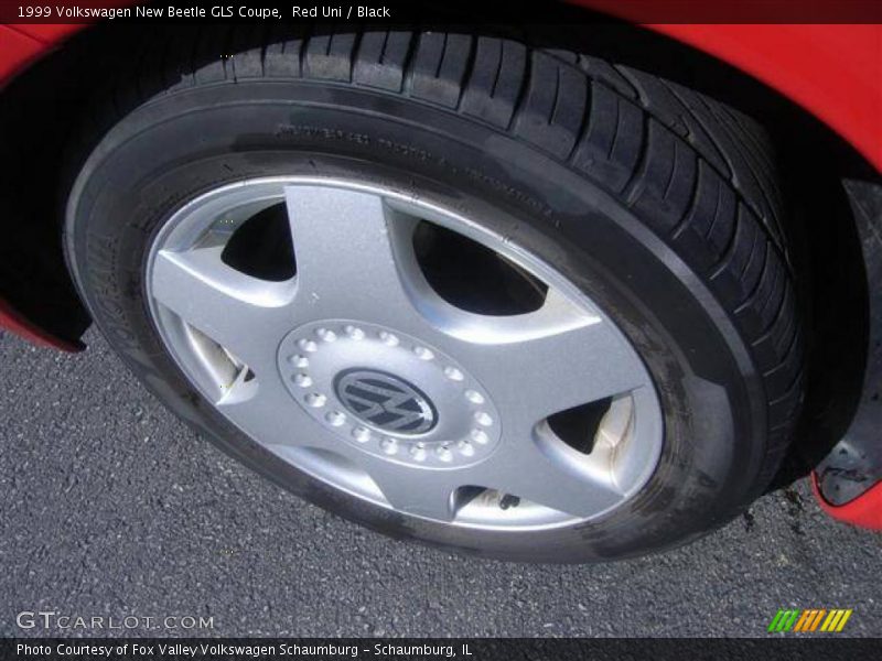 Red Uni / Black 1999 Volkswagen New Beetle GLS Coupe