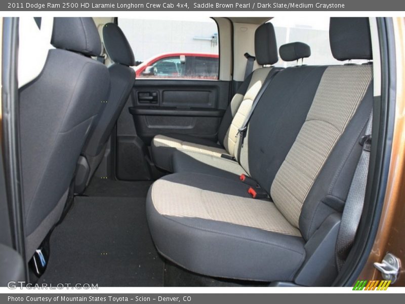 Saddle Brown Pearl / Dark Slate/Medium Graystone 2011 Dodge Ram 2500 HD Laramie Longhorn Crew Cab 4x4