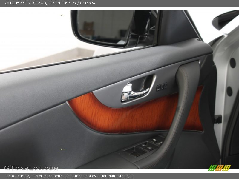 Liquid Platinum / Graphite 2012 Infiniti FX 35 AWD